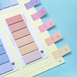 Gradient Color index Sticky Notes