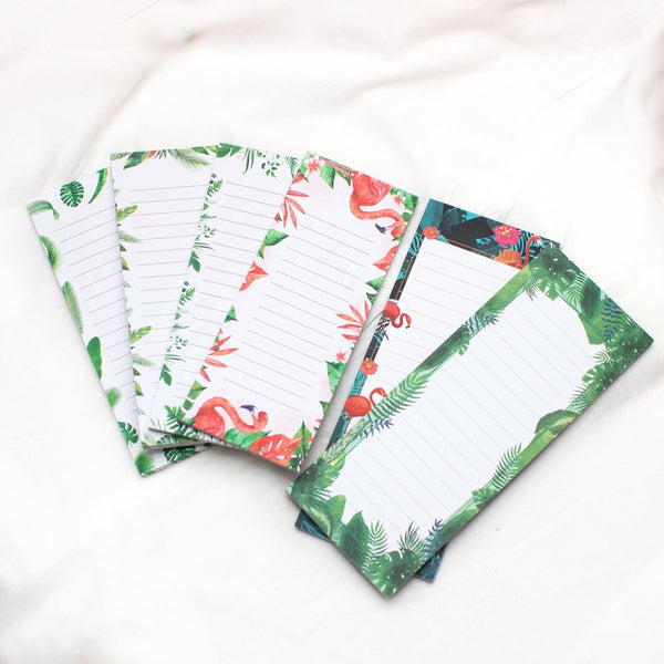 Tropical Vibes Magnetic Notepads For Fridge