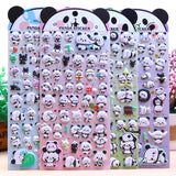 Panda Theme 3D Stickers