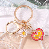 Spring Heart Keychain