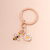 Daisy Bee Keychain