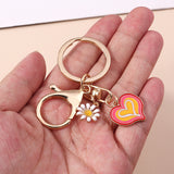 Spring Heart Keychain