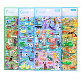 Zoo Theme 3D Stickers