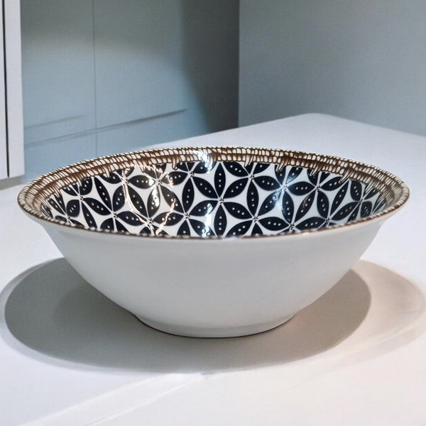 Starburst Ceramic Bowl (5 inch)