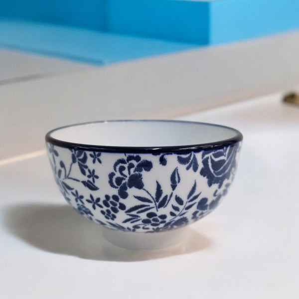 Elegant Blue Bowl (4 inches)