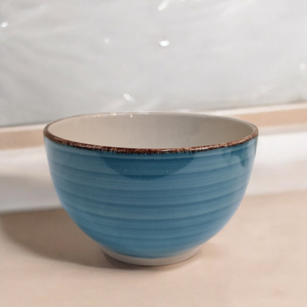 Ocean Ripple Ceramic Bowl (5 inches)