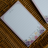 Magnetic Notepad- Wildflower Whimsy