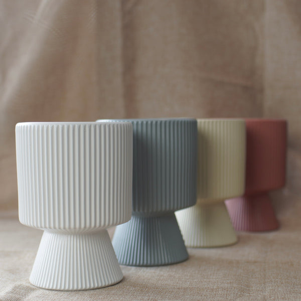 Milano Ribbed Plant Pot