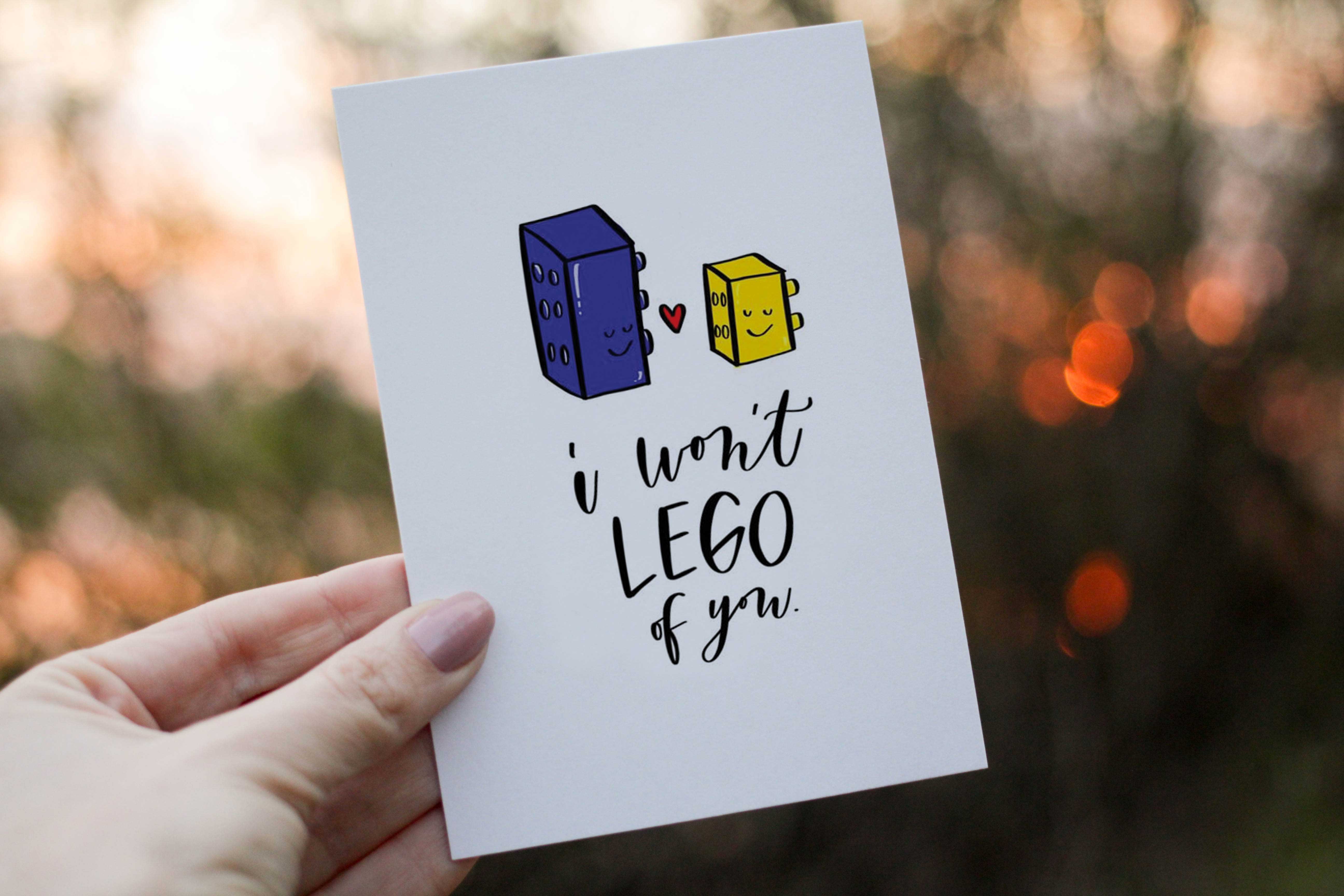I wont Lego