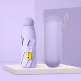 Plain Cloth Capsule Umbrella