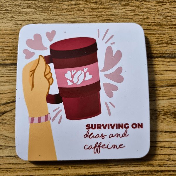 Flexi Magnet - Surviving on Caffeine