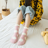 Polka Dot Woollen Socks