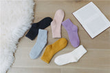 Plain Soft Woollen Socks