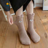 Animal Theme Woollen Socks