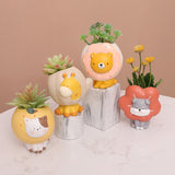 Cute Animal Theme Flower Pot