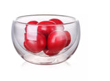Double Wall Glass Bowl (Set of 2)
