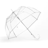 White Transparent Dome Umbrella