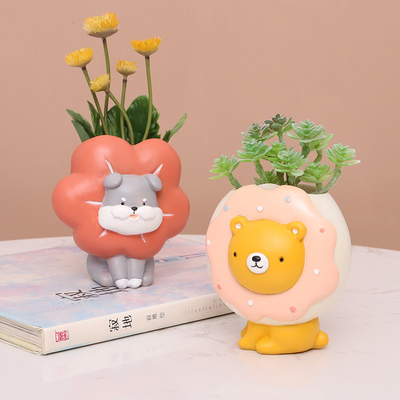 Cute Animal Theme Flower Pot