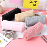 Plain Fur Series Pencil Pouch