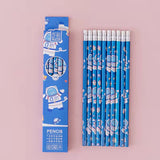 Space Theme HB Pencils (10pcs)