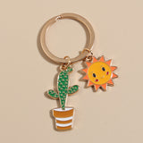 Cute Cactus Keychains