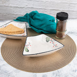 Garden Trapezoid Plate (Set of 2)