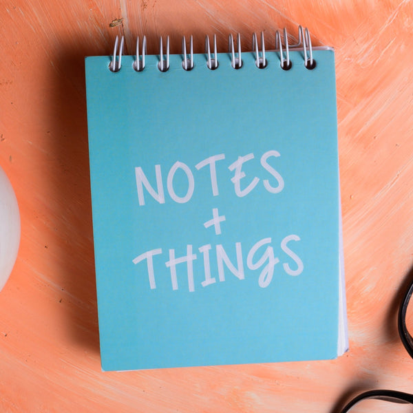 Notes & Things - Hardcover Notepad