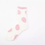 Polka Dot Woollen Socks