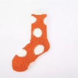 Polka Dot Woollen Socks